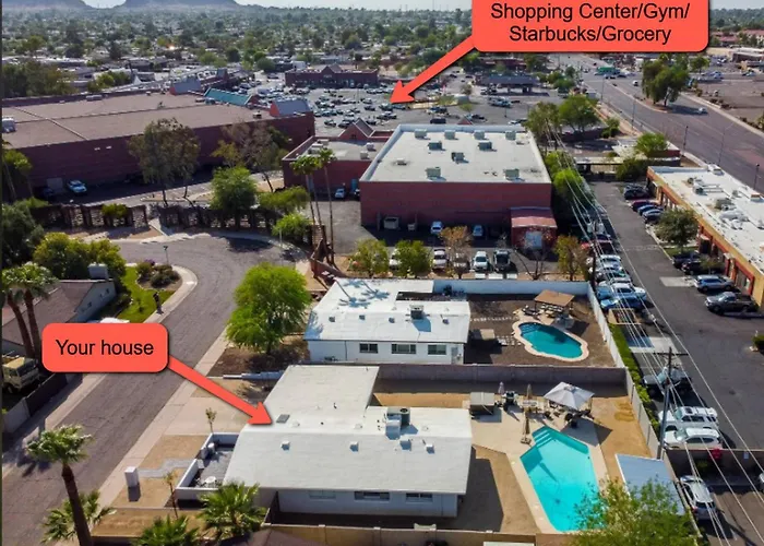*4 Min 2 Nightlife*huge Pool*spa*golf*bbq Scottsdale